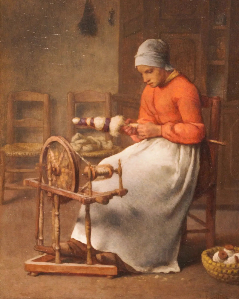 Slank kvinna - Jean-François Millet
