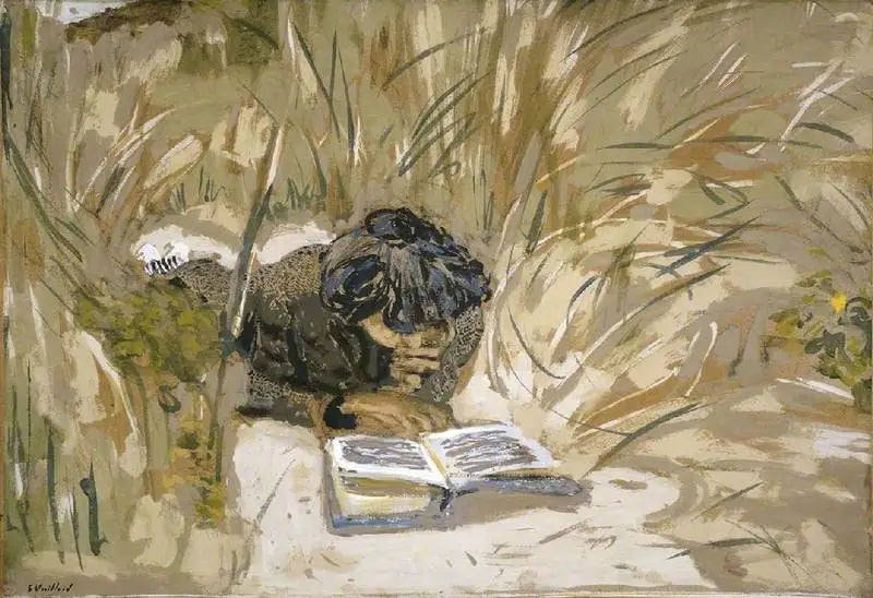 Kvinna som läser - Édouard Vuillard