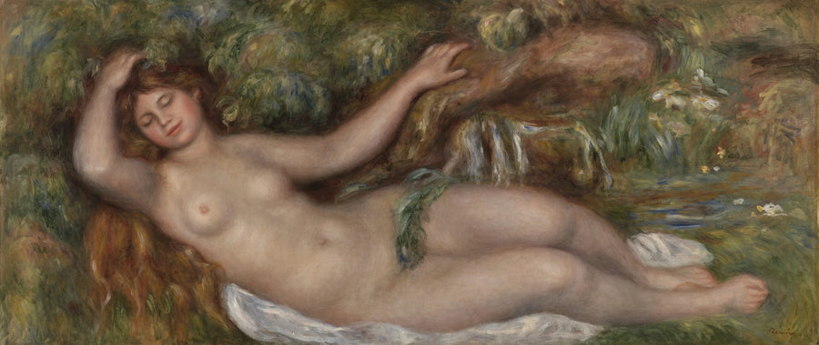 Naken kvinna liggande - Pierre-Auguste Renoir