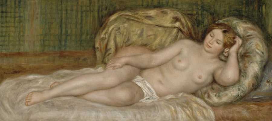 Naken kvinna (sovande) - Pierre-Auguste Renoir