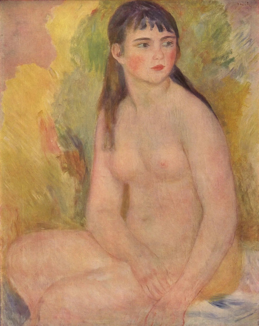 Naken kvinna - Pierre-Auguste Renoir