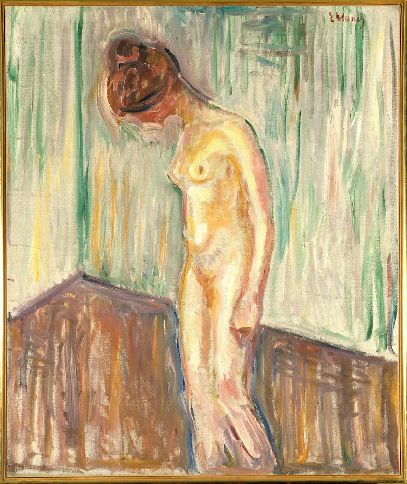 Kvinna gråtande - Edvard Munch
