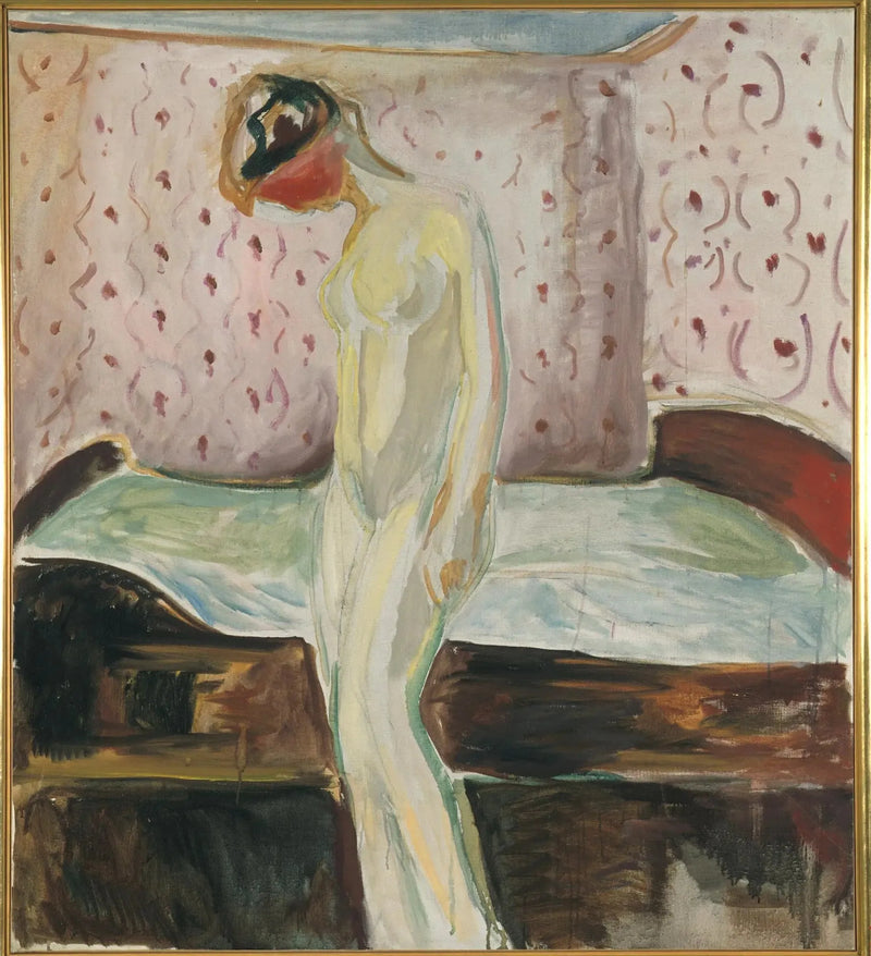 Kvinna gråtande - Edvard Munch