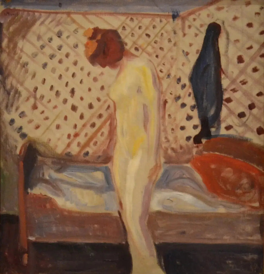 Kvinna gråtande - Edvard Munch