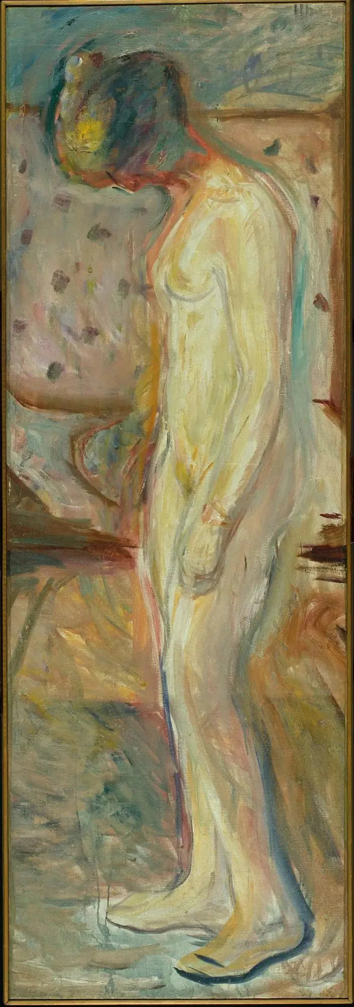 Kvinna gråtande - Edvard Munch