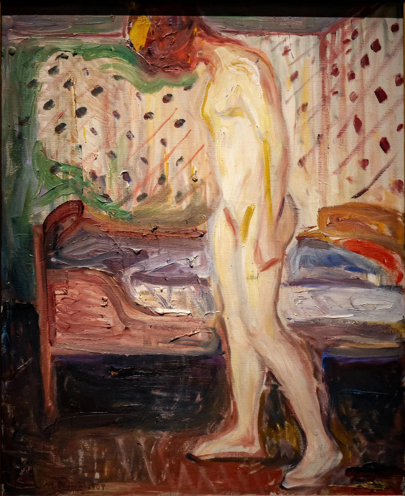 Kvinna gråtande - Edvard Munch