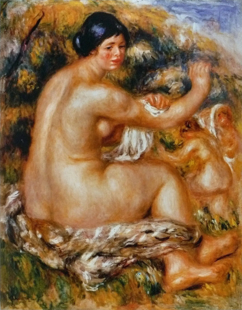 Kvinna som torkar sig - Pierre-Auguste Renoir