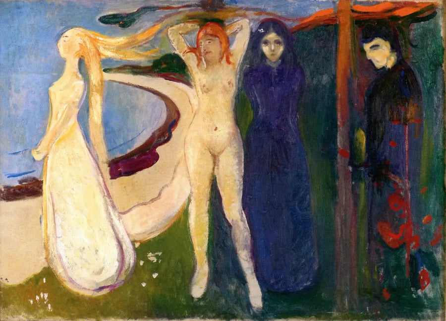 Kvinna. Sphinx - Edvard Munch