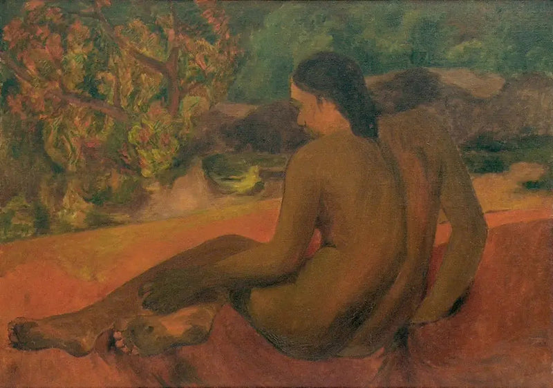 Tahitiansk Kvinna II - Paul Gauguin