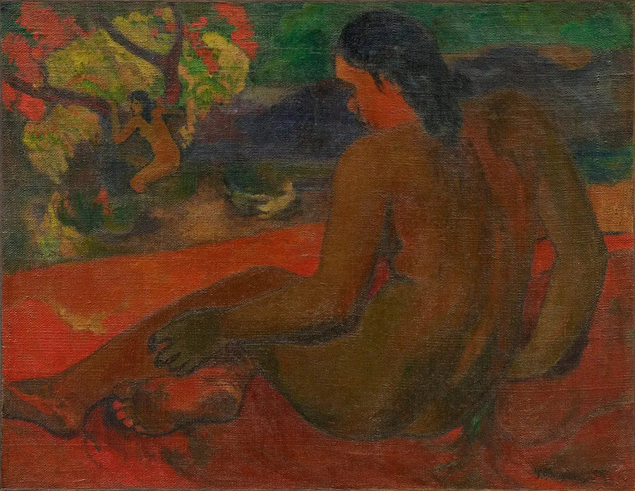 Tahitiansk kvinna - Paul Gauguin