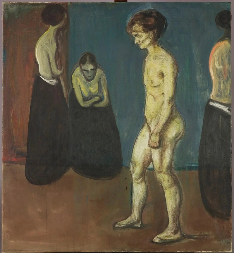 Kvinnor på sjukhuset - Edvard Munch