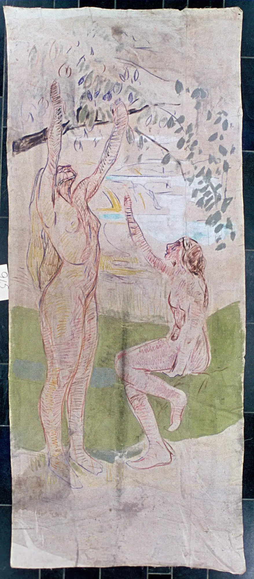 Kvinnor vid skörden - Edvard Munch