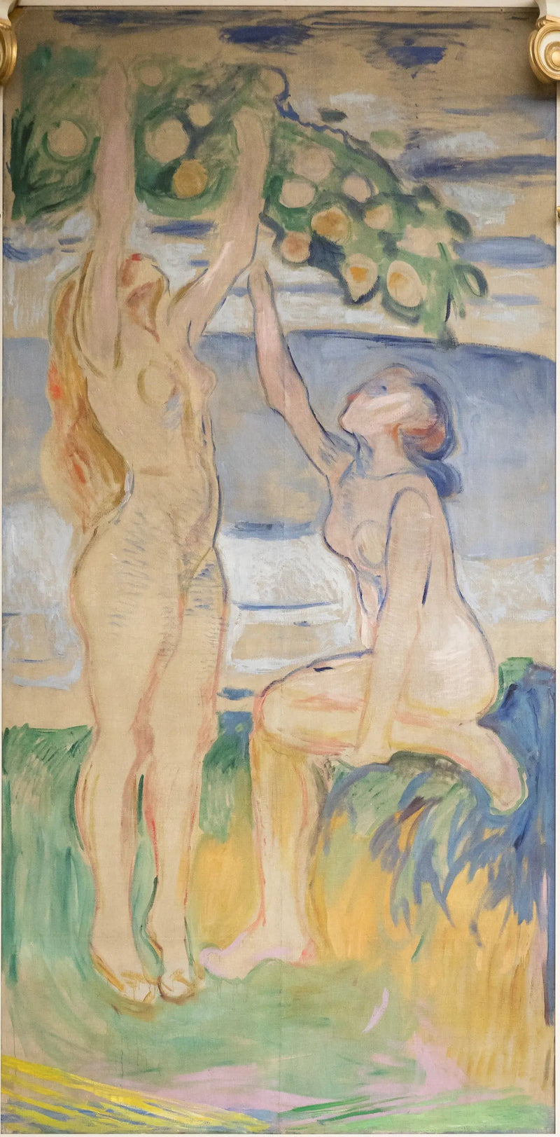 Kvinnor vid skörden - Edvard Munch