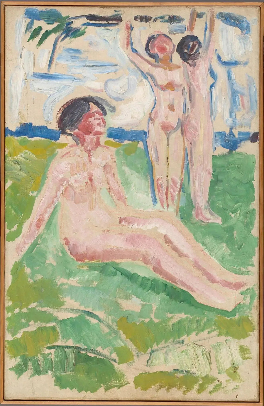Kvinnor vid skörden - Edvard Munch