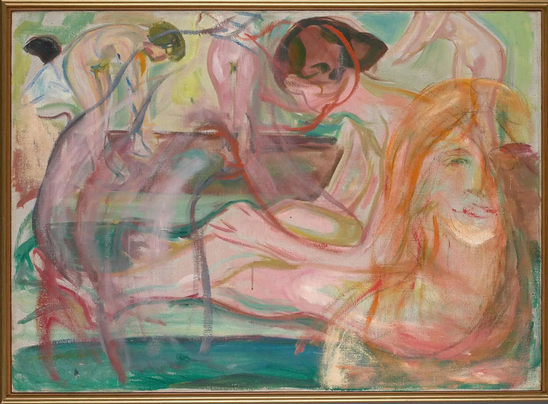 Kvinnor i badet - Edvard Munch