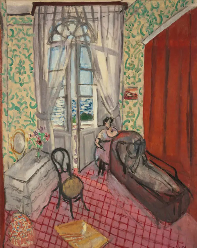 Kvinnor i soffan - Henri Matisse