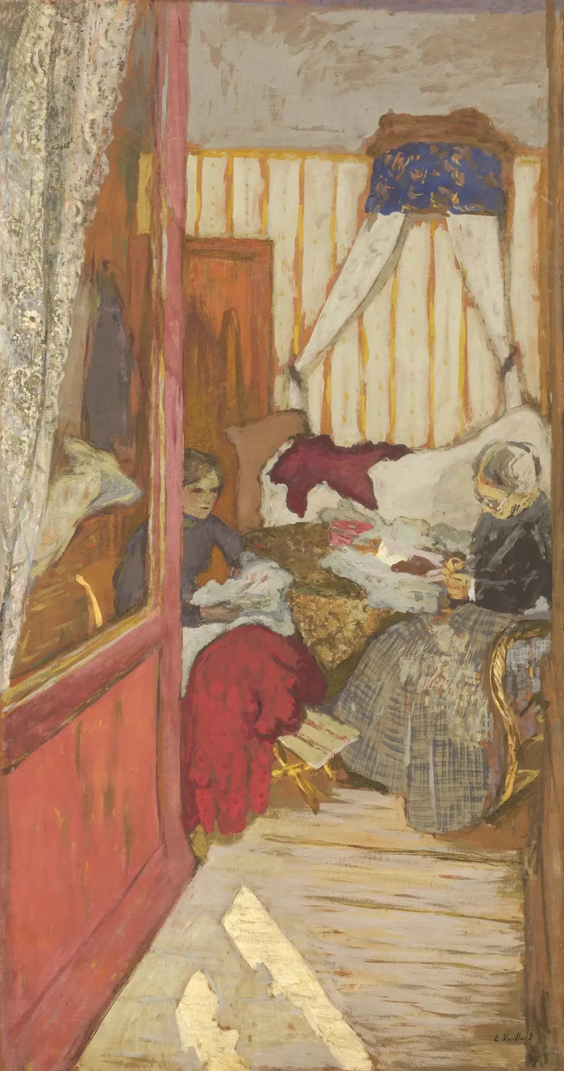 Kvinnor som syr - Édouard Vuillard