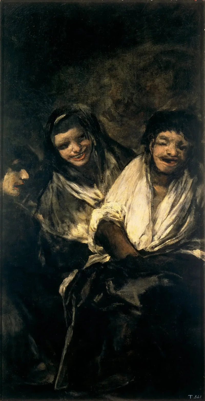 Skrattande kvinnor - Francisco de Goya