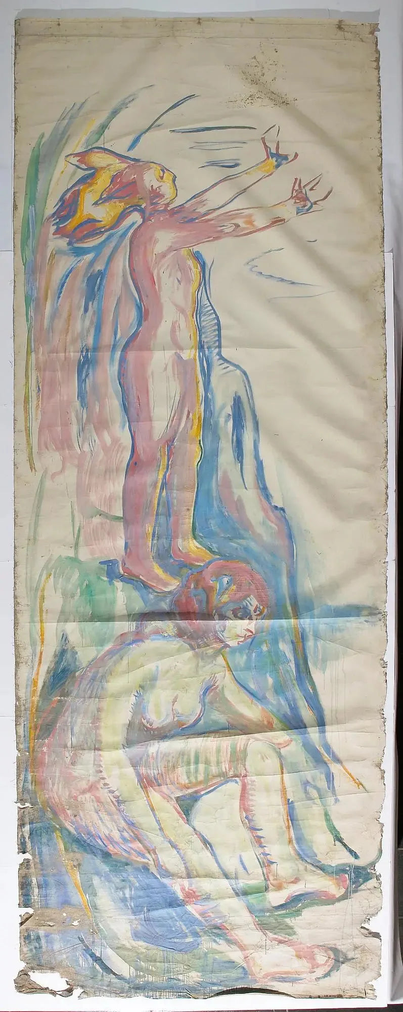 Kvinnor som vänder sig mot solen - Edvard Munch