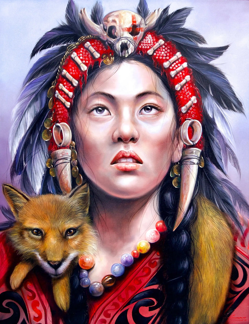 Stamkvinnor | 70 x 90 cm