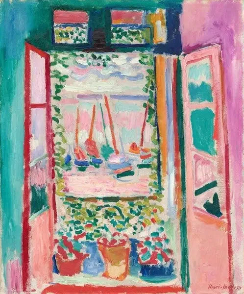 Öppen fönster, Collioure - Henri Matisse