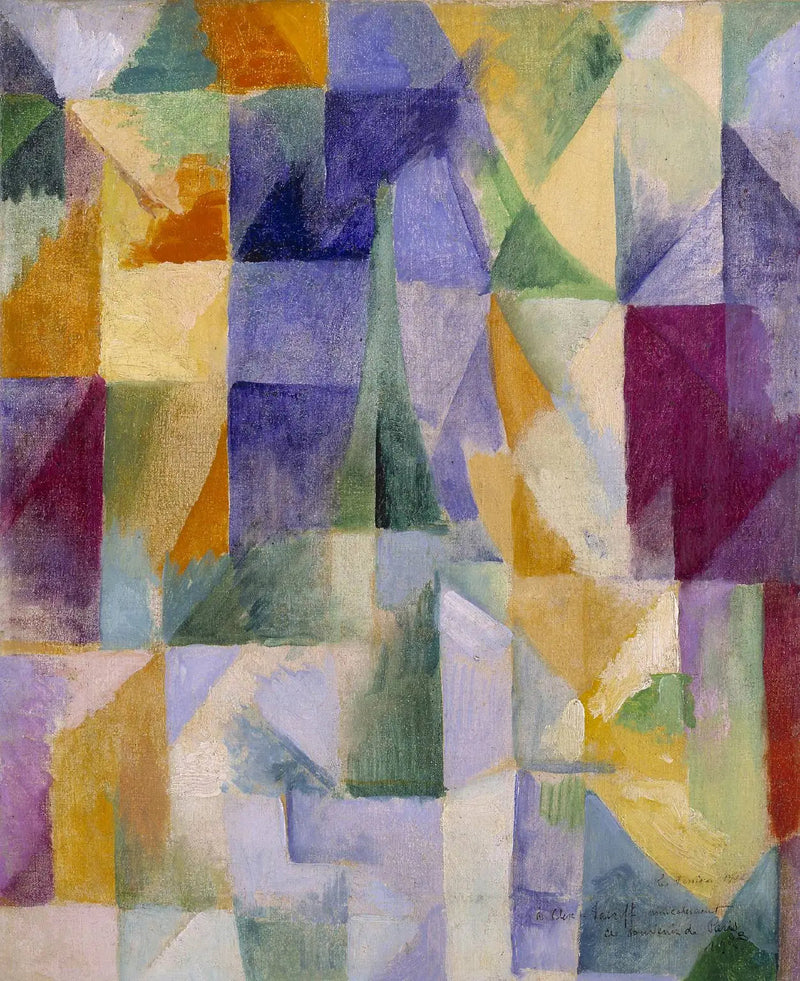 Öppna fönster samtidigt (del 1, mönster 3) - Robert Delaunay