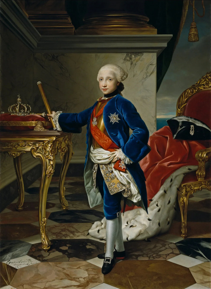 Ferdinand IV, kung av Neapel - Anton Raphael Mengs