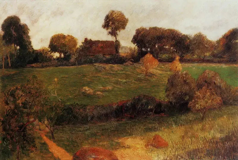 Ferme en Bretagne II - Paul Gauguin