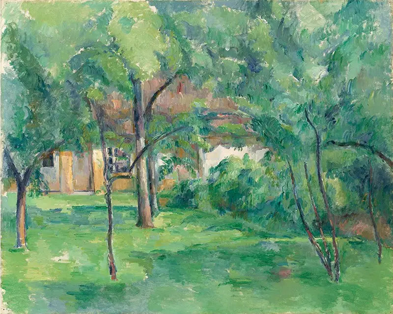 Gård i Normandie, sommar (Hattenville) - Paul Cézanne