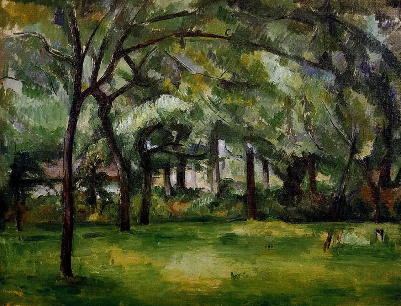 Normandisk bondgård, sommar (Hattenville) - Paul Cézanne