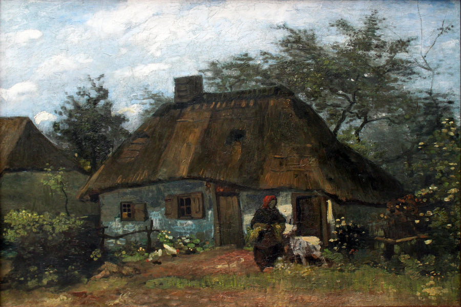 Stugan - Vincent van Gogh
