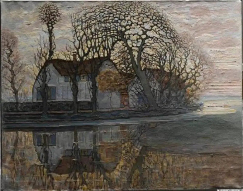 Gård nära Duivendrecht - Piet Mondrian