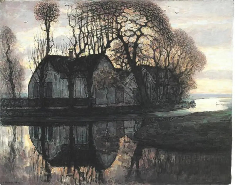 Gård nära Duivendrecht - Piet Mondrian