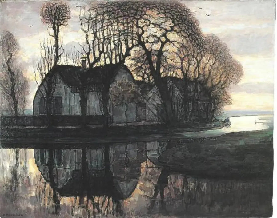 Gård nära Duivendrecht - Piet Mondrian