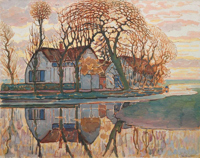 Gård nära Duivendrecht - Piet Mondrian