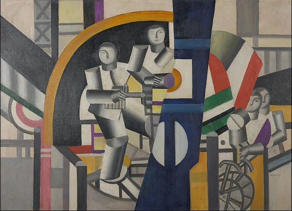 Byggarna - Fernand Léger
