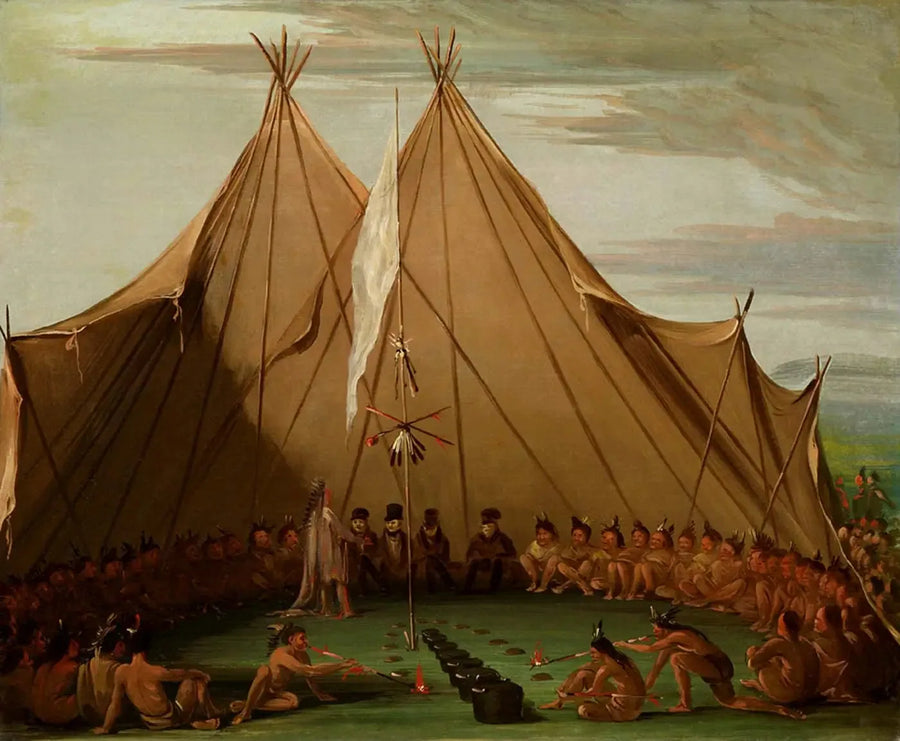  Sioux Hundfest - George Catlin