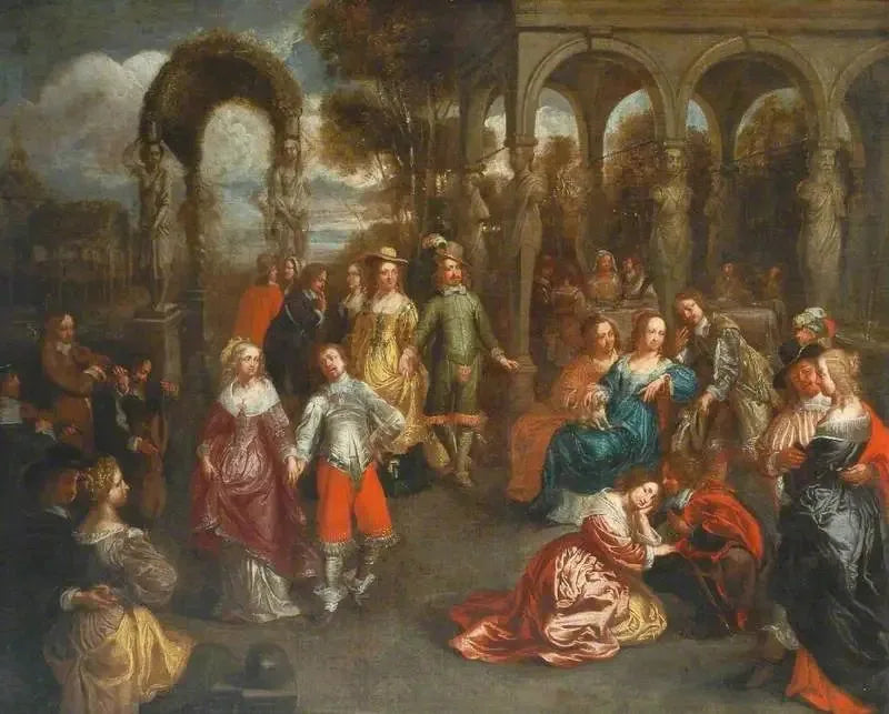 Festligheter utomhus - David Teniers den yngre