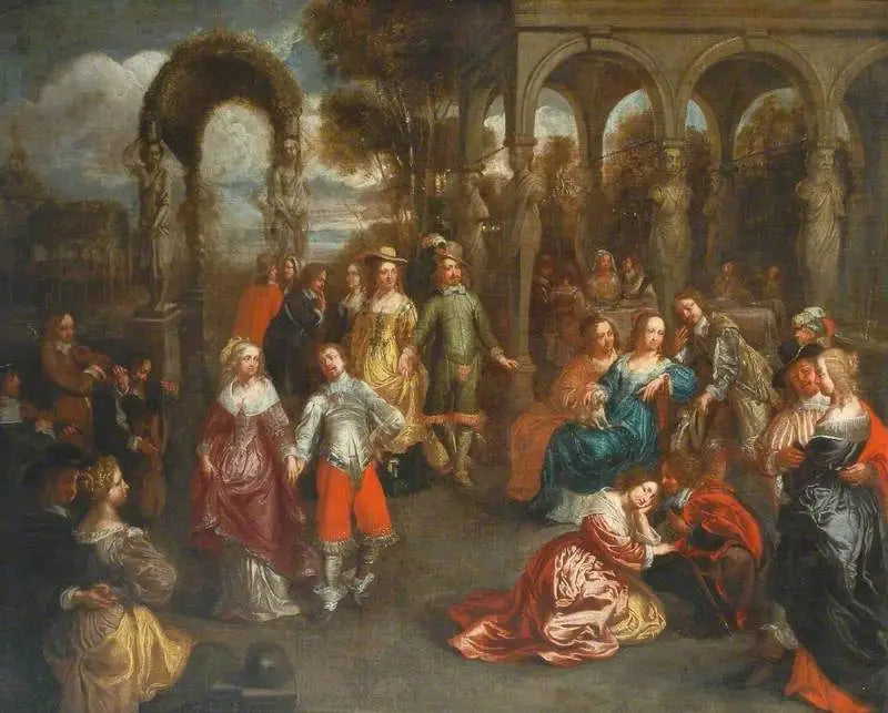 Festligheter utomhus - David Teniers den yngre