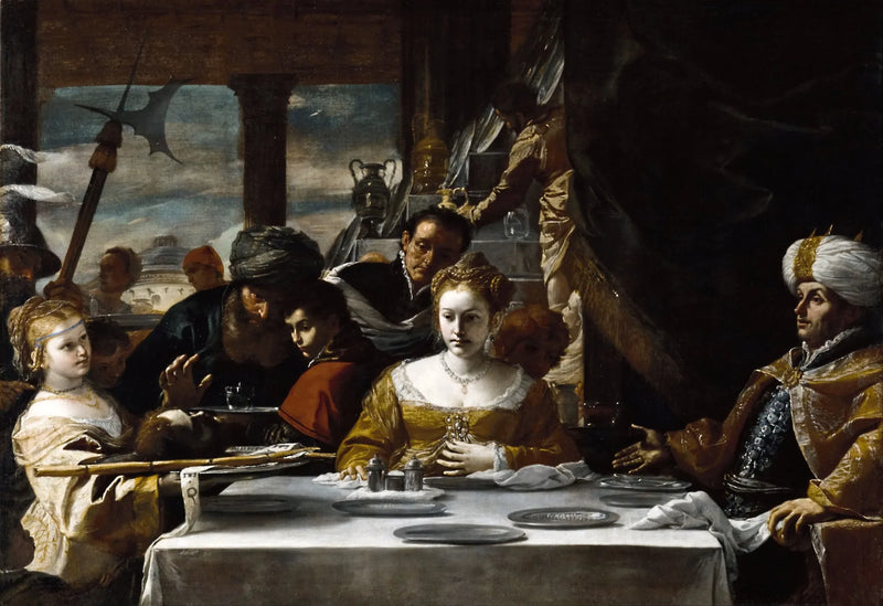 Fête d'Hérode - Mattia Preti