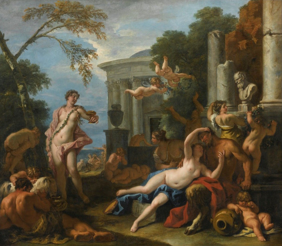 Fête de Silène (privatsamling) - Sebastiano Ricci