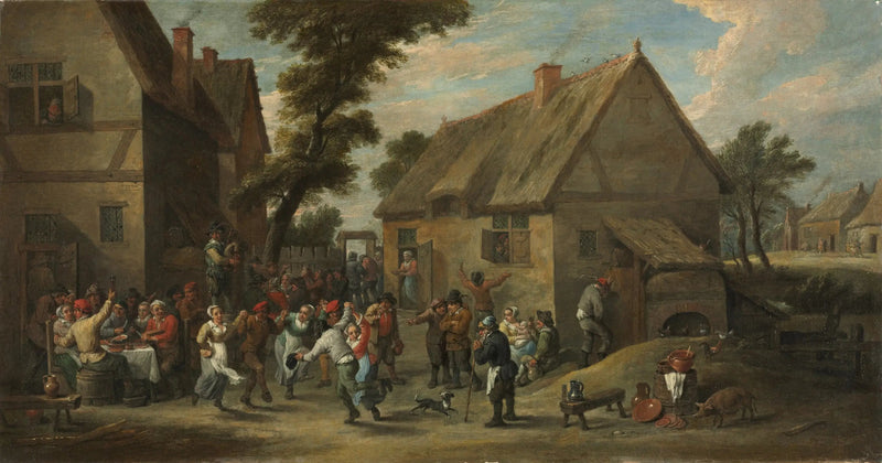 Byfest - David Teniers den yngre