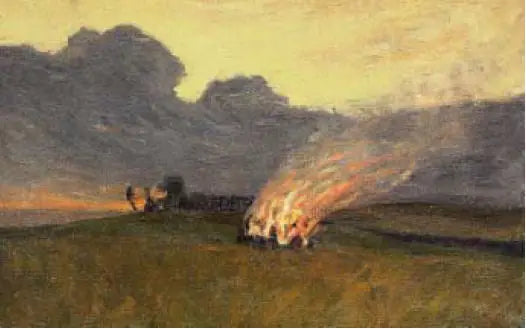 Lägereld - Paul Gauguin