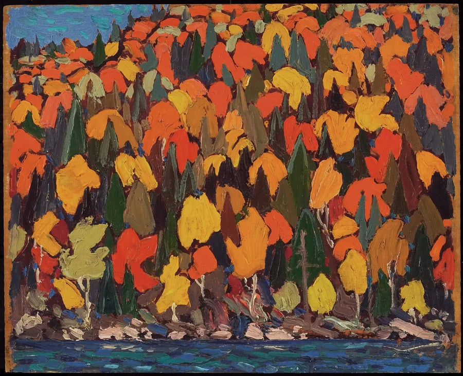 Höstlöv - Tom Thomson