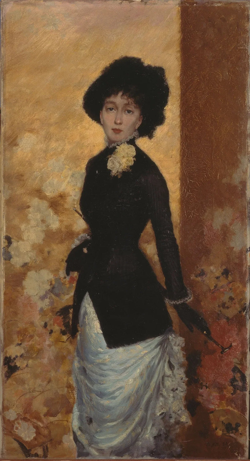 Kvinnofigur (Léontine De Nittis) - Giuseppe De Nittis