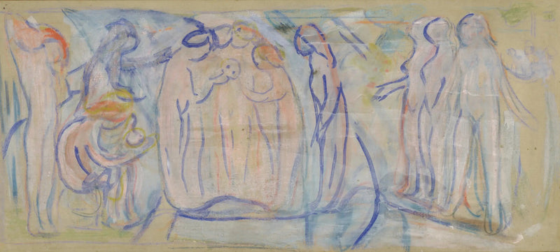 Nakenfigurer - Edvard Munch