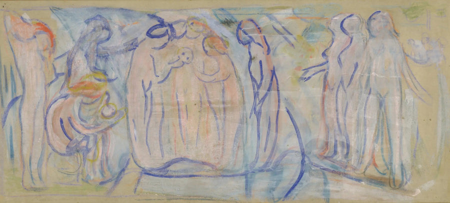 Nakenfigurer - Edvard Munch