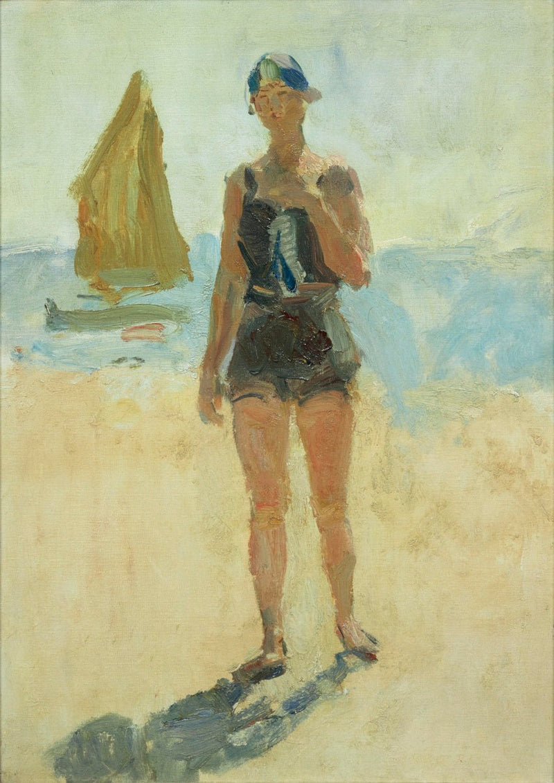 Flicka vid Lido - Isaac Israëls