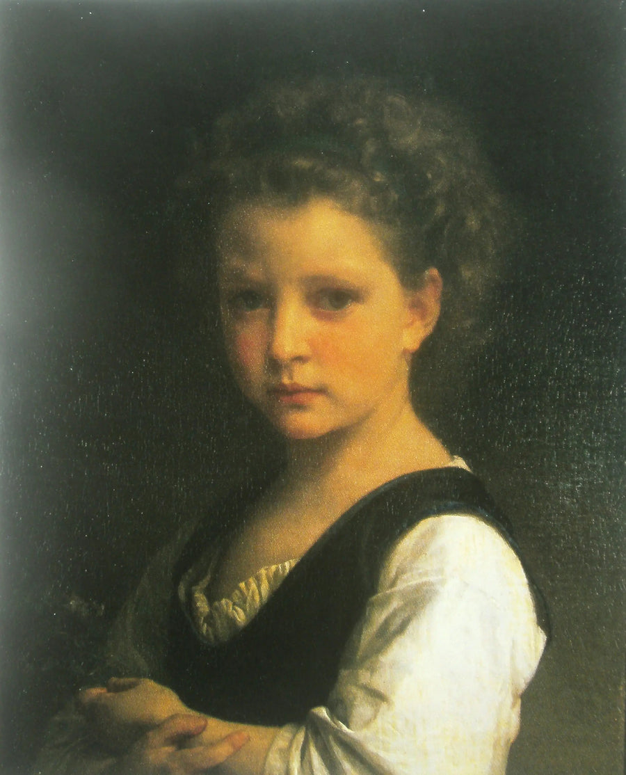 Flicka med violer - Bouguereau