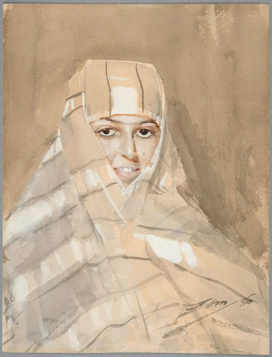 Beduinflicka - Anders Zorn